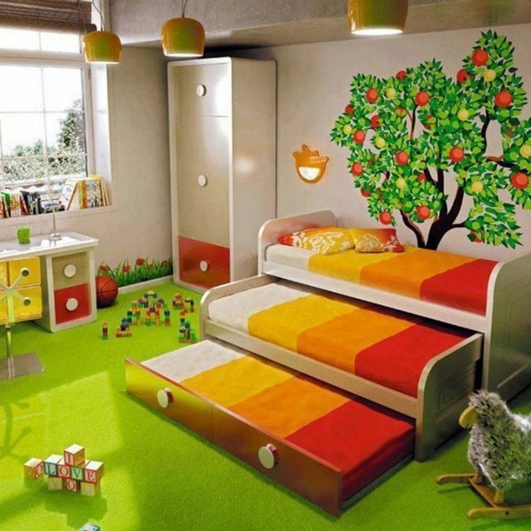 طراحی داخلی اتاق کودک